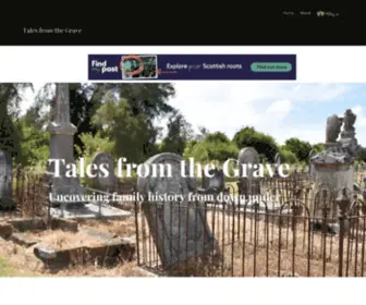 Talesfromthegrave.org(Tales from the Grave) Screenshot