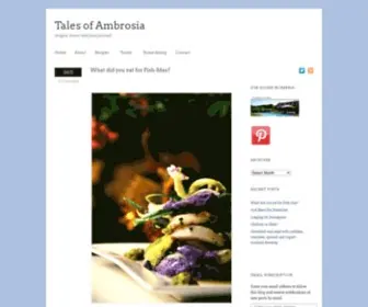 Talesofambrosia.com(Tales of Ambrosia) Screenshot