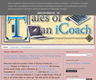 Talesofanicoach.com(Tales of an iCoach) Screenshot