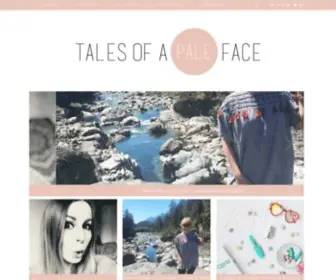 Talesofapaleface.com(UK beauty blog) Screenshot