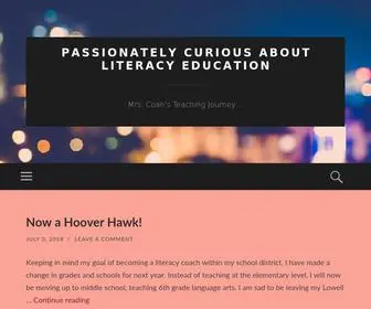 Talesofaprimaryeducator.com(Passionately Curious about Literacy Education) Screenshot