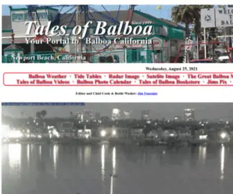 Talesofbalboa.com(Balboa California) Screenshot