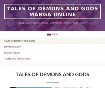 Talesofdemonsand-Gods.com(Tales Of Demons And Gods Manga Online) Screenshot