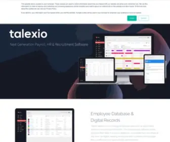 Talexio.com(Talexio is a cloud) Screenshot