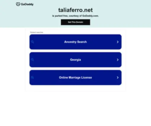 Taliaferro.net(Taliaferro) Screenshot