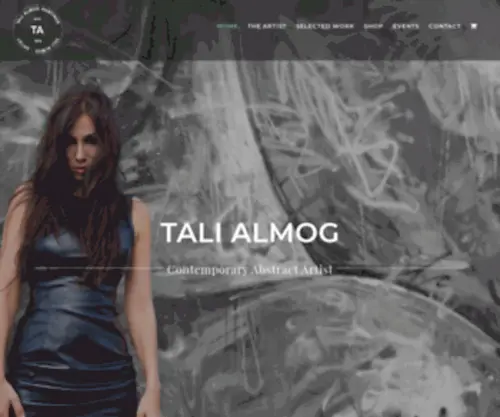 Talialmogpaintings.com(Contemporary Abstract Paintings) Screenshot