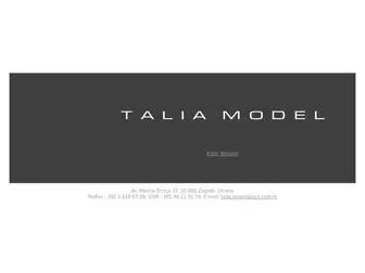 Taliamodel.com(Talia Model Ltd) Screenshot