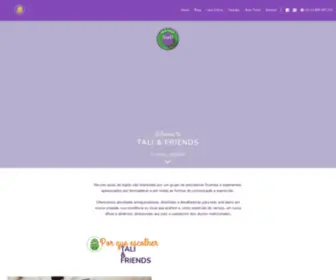 Taliandfriends.com.br(Aulas de Inglês) Screenshot