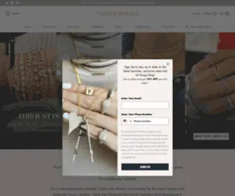 Taliasjewels.com(Talia’s) Screenshot