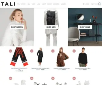 Talidesign.eu(TALI Concept Store) Screenshot