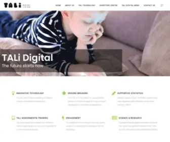 Talidigital.com(TALi Digital Limited (ASX) Screenshot