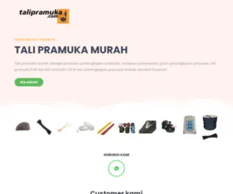 Talipramuka.com(Tali pramuka murah) Screenshot