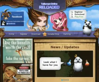 Talisman-Reloaded.com(Talisman) Screenshot