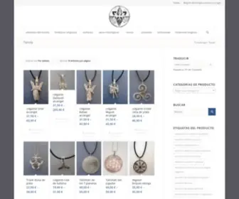 Talismanesyamuletos.com(Talismanes amuletos y símbolos) Screenshot