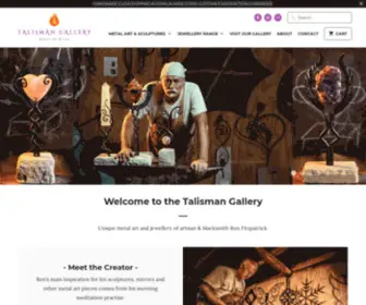 Talismangallery.com.au(Talisman Gallery Hartley) Screenshot