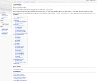Talismanwiki.com(Talisman Wiki) Screenshot