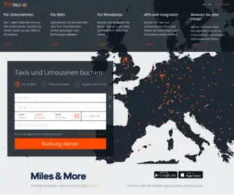 Talixo.de(Online Taxis und Limousinen buchen) Screenshot