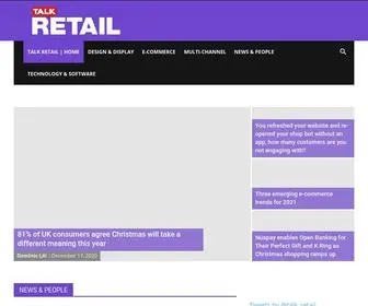 Talk-Retail.co.uk(Talk Retail) Screenshot