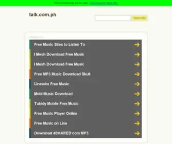 Talk.com.ph(All the news you want) Screenshot