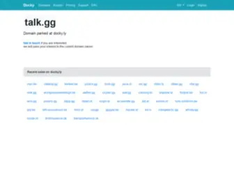 Talk.gg(Forsale Lander) Screenshot