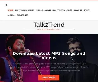 Talk2Trend.com(Talk2Trend) Screenshot