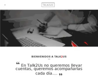 Talk2US.es(Talk2Us Comunicación) Screenshot