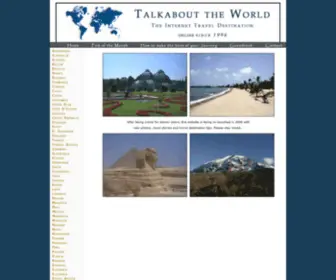 TalkabouttheWorld.com(Talkabout the World) Screenshot