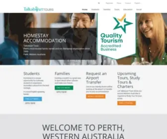 Talkabouttours.com(Homestay Accommodation) Screenshot