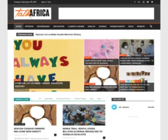 Talkafrica.co.ke(Talk Africa Home) Screenshot