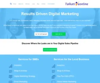 Talkativeonline.co.uk(Home) Screenshot