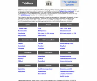 Talkbank.org(Talkbank) Screenshot