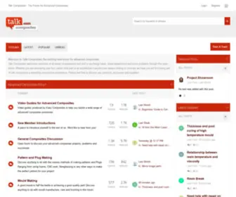 Talkcomposites.com(Talk Composites) Screenshot