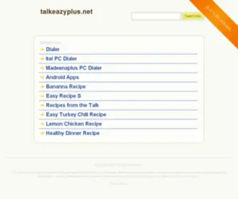 Talkeazyplus.net(Talkeazyplus) Screenshot