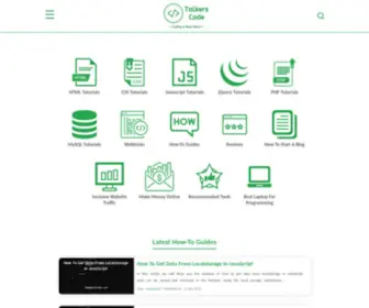 Talkerscode.com(A Web Development And Internet Marketing Blog) Screenshot