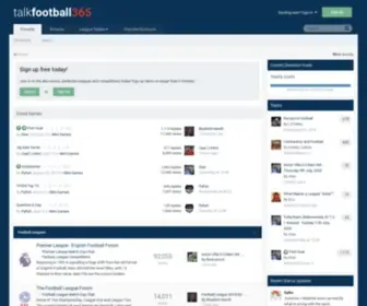 Talkfootball365.com(Talk Football 365) Screenshot