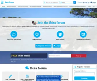 Talkibiza.com(Ibiza forum) Screenshot