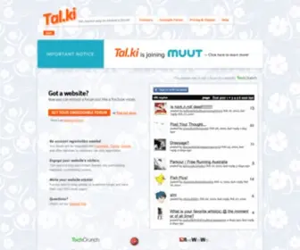 Talkiforum.com(Embeddable Forums by Talki) Screenshot