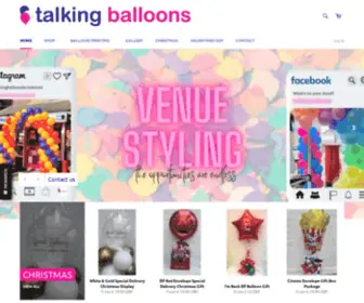 Talking-Balloons.co.uk(Talking balloons) Screenshot