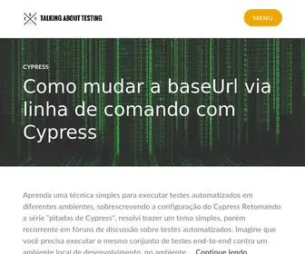 Talkingabouttesting.com(TALKING ABOUT TESTING) Screenshot
