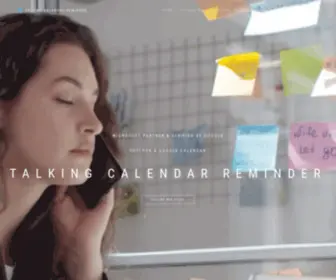 Talkingcalendarreminder.com(Talking Calendar Reminder) Screenshot