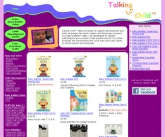 Talkingchild.com(Baby Babble Speech and Language Video by Talking Child) Screenshot