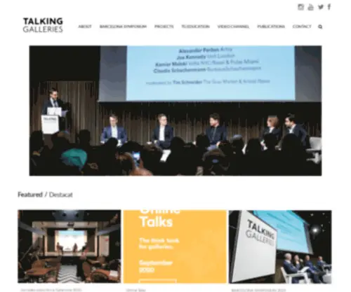 Talkinggalleries.com(Talkinggalleries) Screenshot