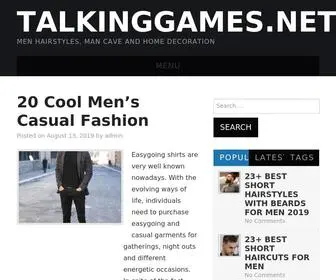 Talkinggames.net(Men Hairstyles) Screenshot