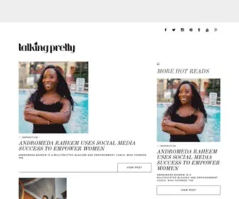Talkingpretty.com(Talking Pretty) Screenshot