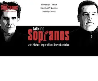 Talkingsopranos.com(Talking Sopranos) Screenshot