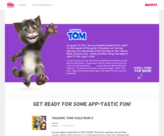 Talkingtom.com(Talking Tom) Screenshot