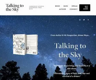 Talkingtothesky.com(Talking to the Sky) Screenshot