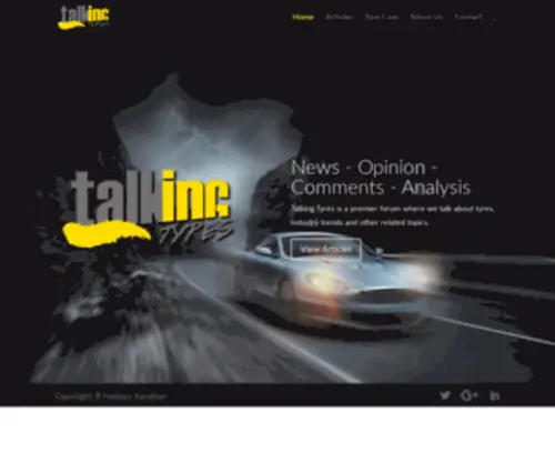 Talkingtyres.com(Talking Tyres) Screenshot