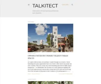 Talkitect.com(Talkitect) Screenshot