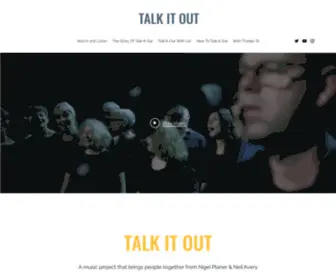 Talkitoutmusic.com(Talk It Out) Screenshot